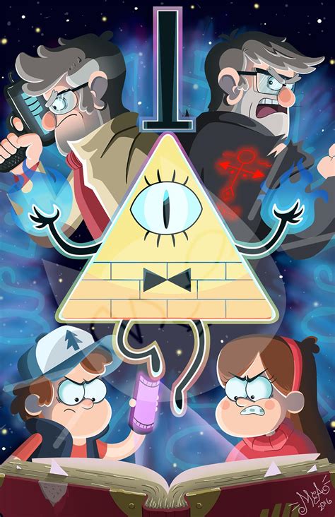 fondo de pantalla de gravity falls